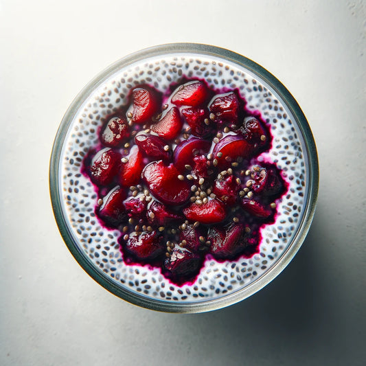 Breakfast Bowl - Zwetschgen in Chia