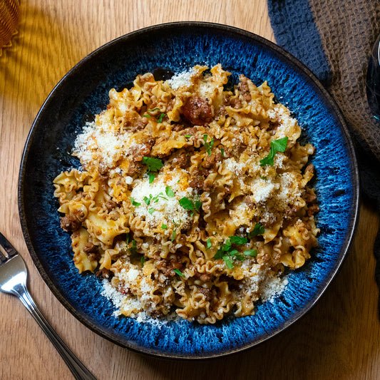 Mafaldine avec sauce au sanglier