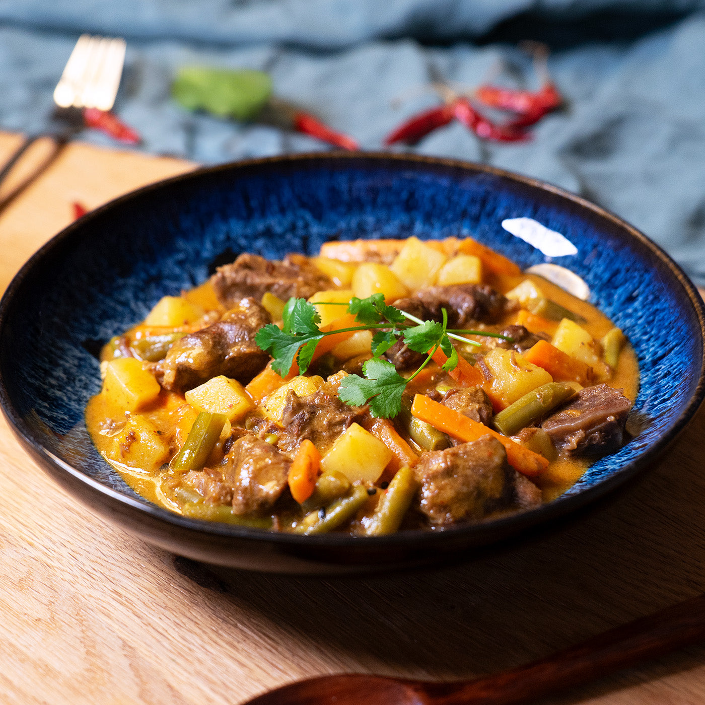 Massaman curry low carb