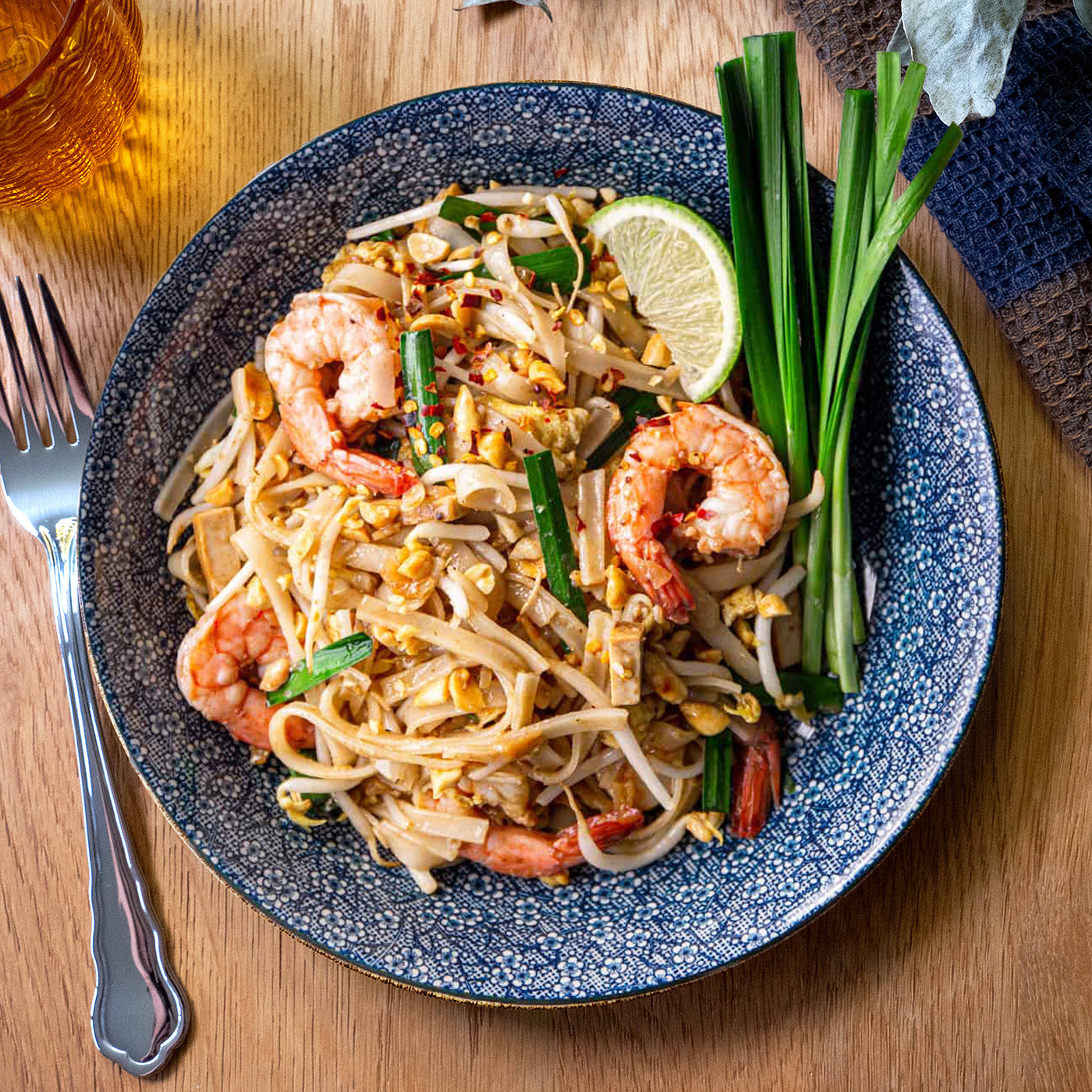 Pad Thai mit Selva Shrimps