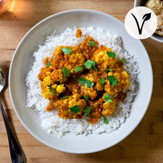 Cauliflower tikka masala