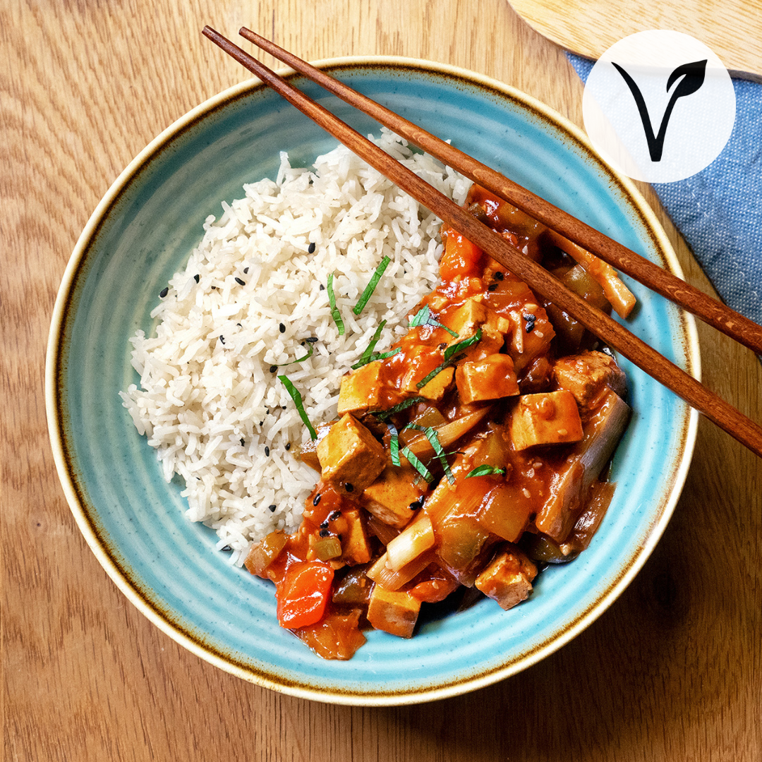 Sweet `N`Sour mit Tofu & Basmatireis