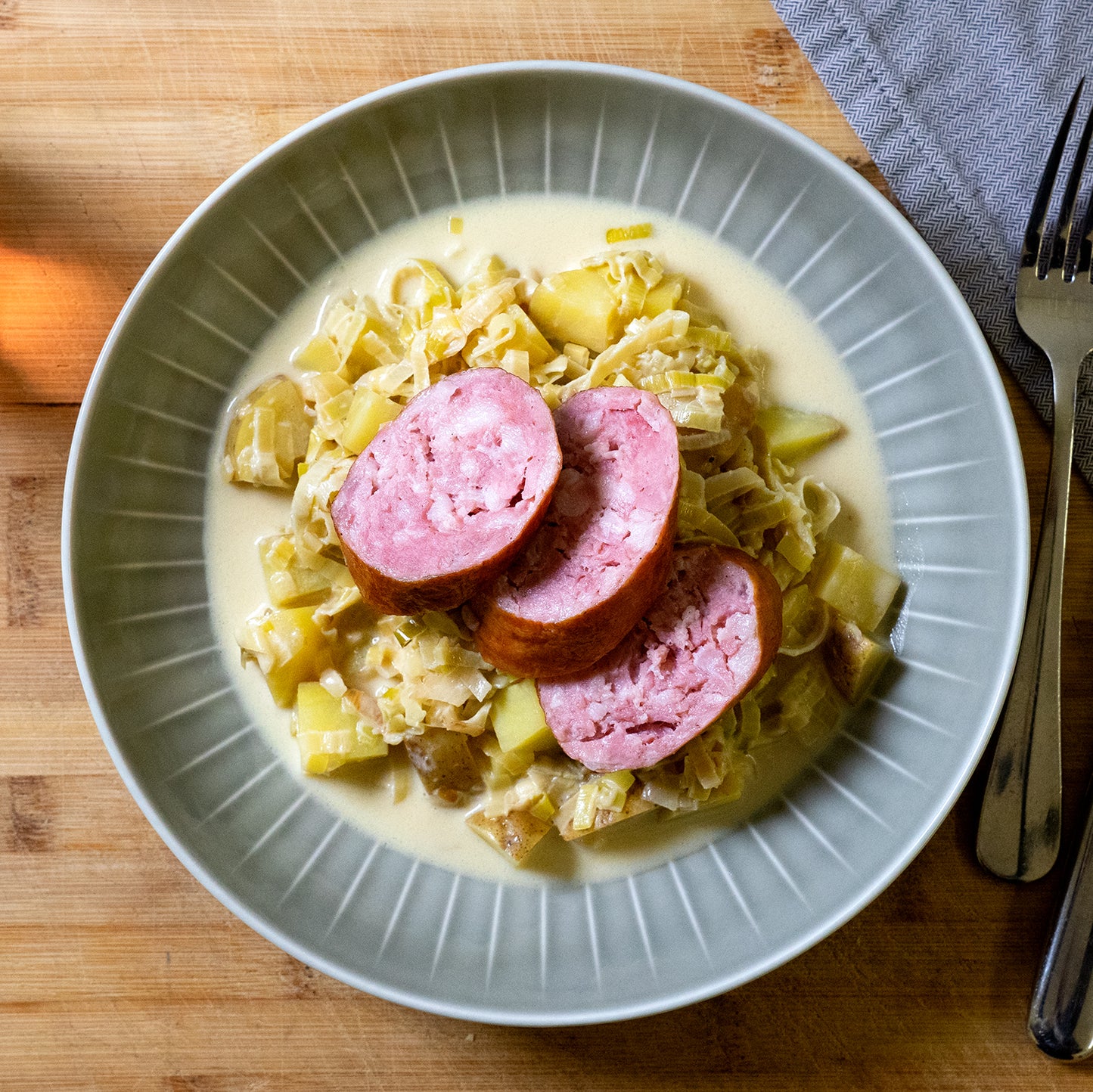 Potée au saucisson vaudois