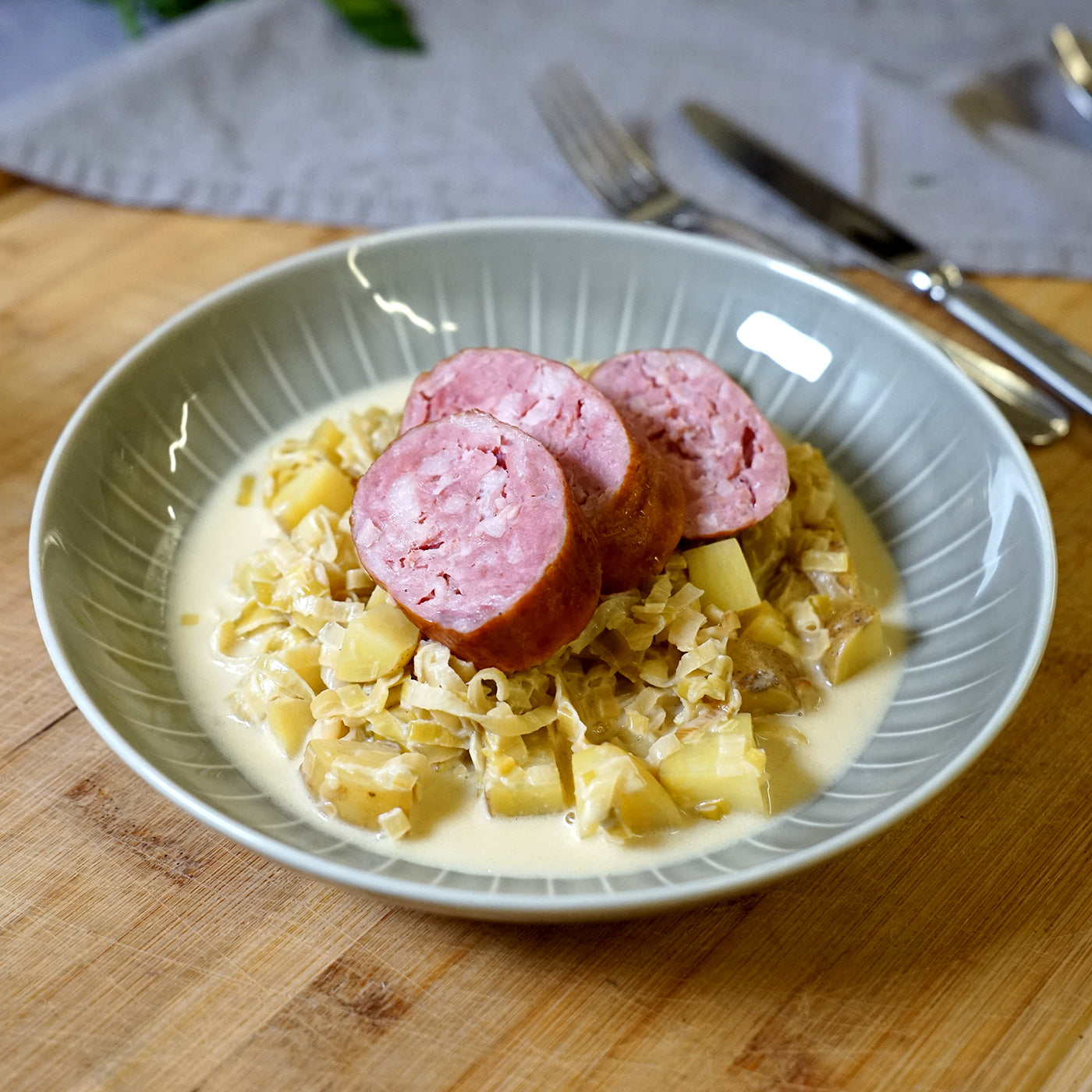 Potée au saucisson vaudois